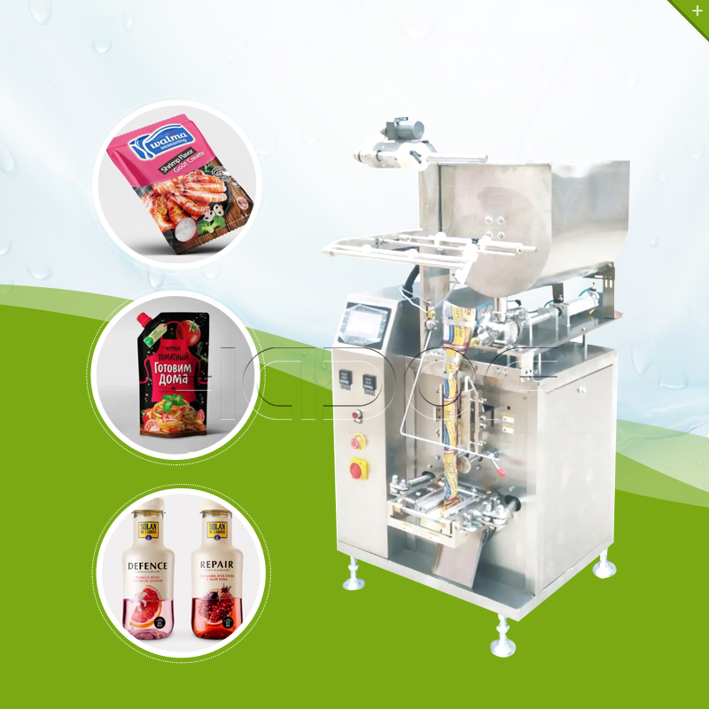 Automatic Sauces And Liquids Vertical Packaging Machine Food 