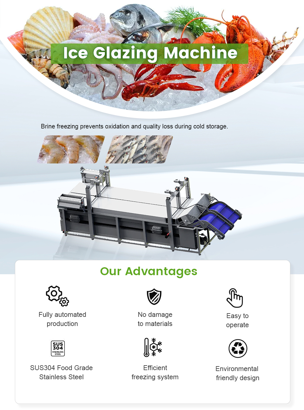 Ice Glazing Machine -  - 1