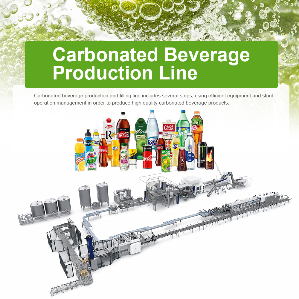 Carbonated Beverage Production Line - - 1